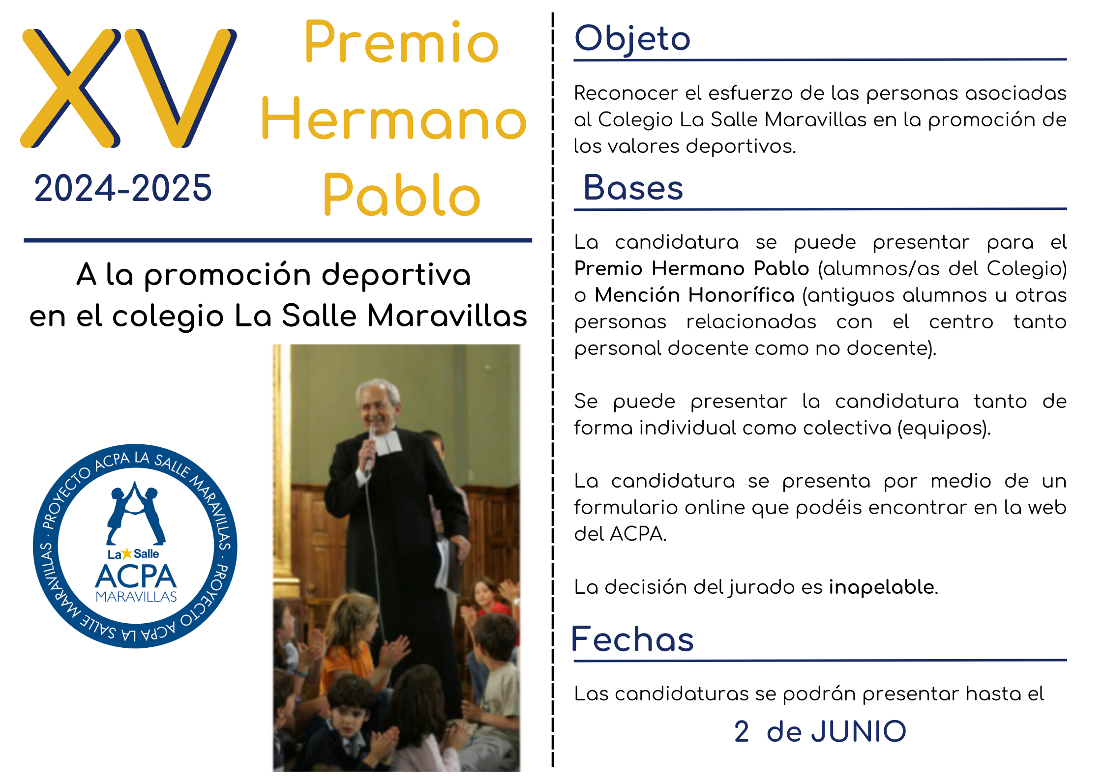 XV Premio Hermano Pablo